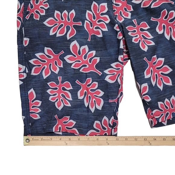 TRUNKS Surf & Swim Men's Multi-functional Floral Shorts Slate Blue Size 32 NWT - Picture 9 of 14